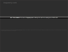 Tablet Screenshot of inqueery.com
